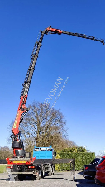 Camion Mercedes 4151 V8 8x4 Palfinger PK78002 +...