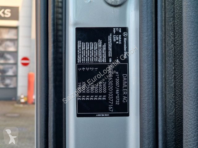 Kamion Mercedes 2545 / KOMPLETT! / Alukappen /...