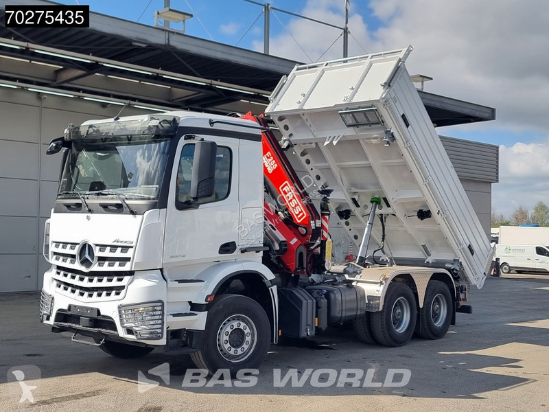 Kamion Mercedes 3348 6X4 Fassi F255A2.24 Kran...