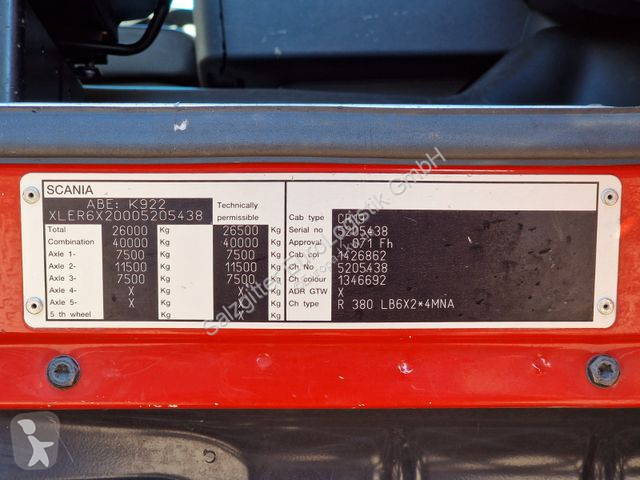 Camion Scania R 340 B6X2*4MNA /Retarder /HIAB...