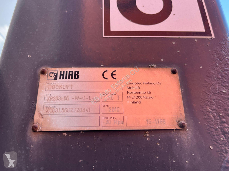 Kamion Volvo FM 420 6x4 HIAB 20 ton / L=5600 mm