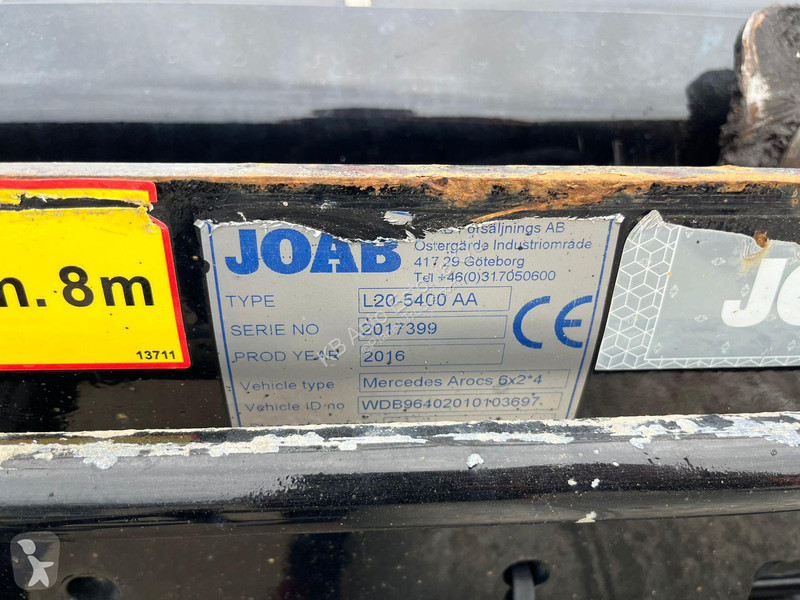 Kamion Mercedes 2542 6x2*4 JOAB 20 ton / L=5400 mm