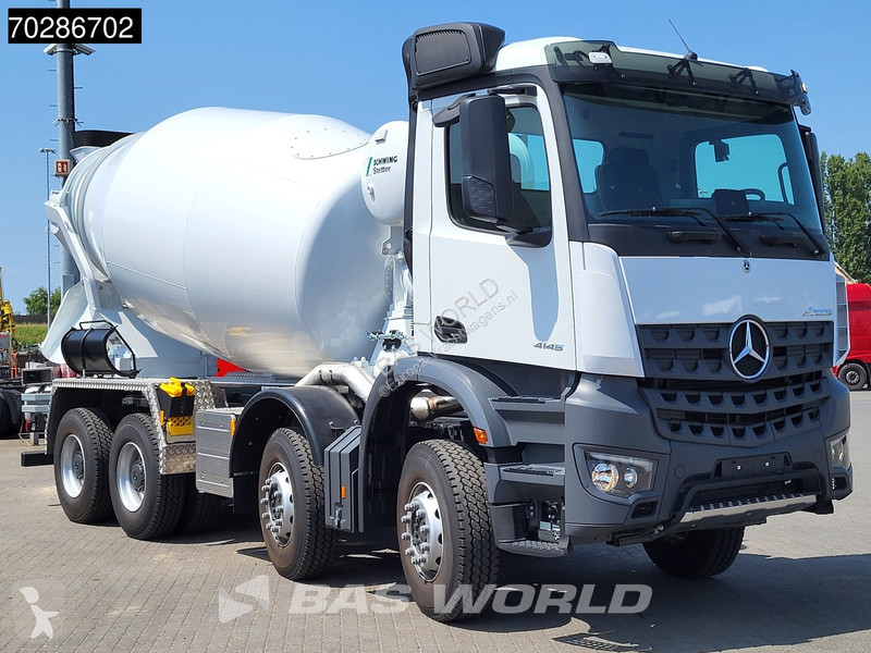 Camion Mercedes 4145 8X4 NEW! 10m3 Schwing...