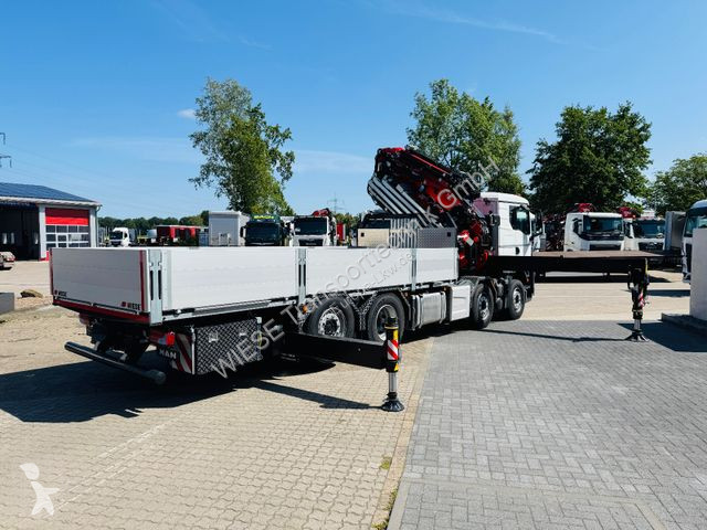 Camion MAN MAN  32.510 mit F710 Frontkran sofort
