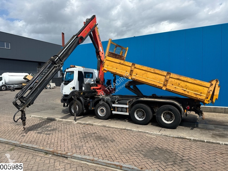 Kamion Renault 450 Dxi 8X4, Manual, Steel...
