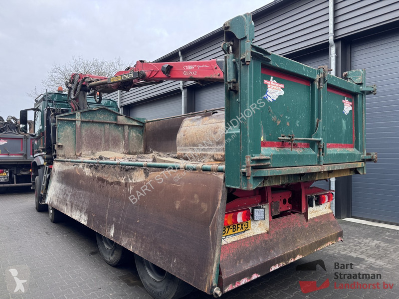 Kamion Mercedes 4142 8x8 Euro 6 Met 2 zijden...