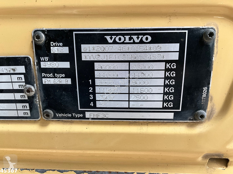 Camion Volvo AJK 20 Ton haakarmsysteem