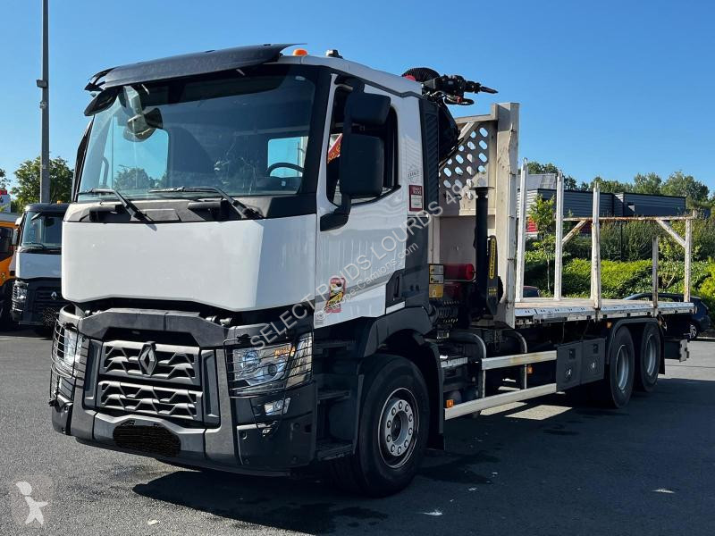 Kamion Renault C-380 6X2 PLATEAU GRUE C-Series
