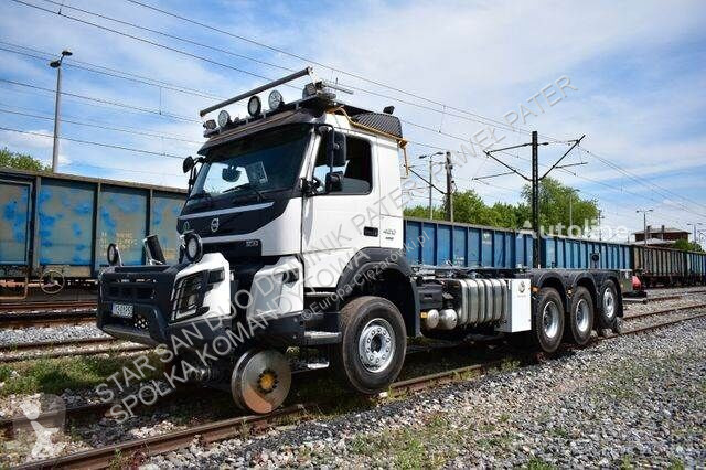 Camion Volvo NEW FMX 8x4 RAIL ROAD SCHIENEN TWO...