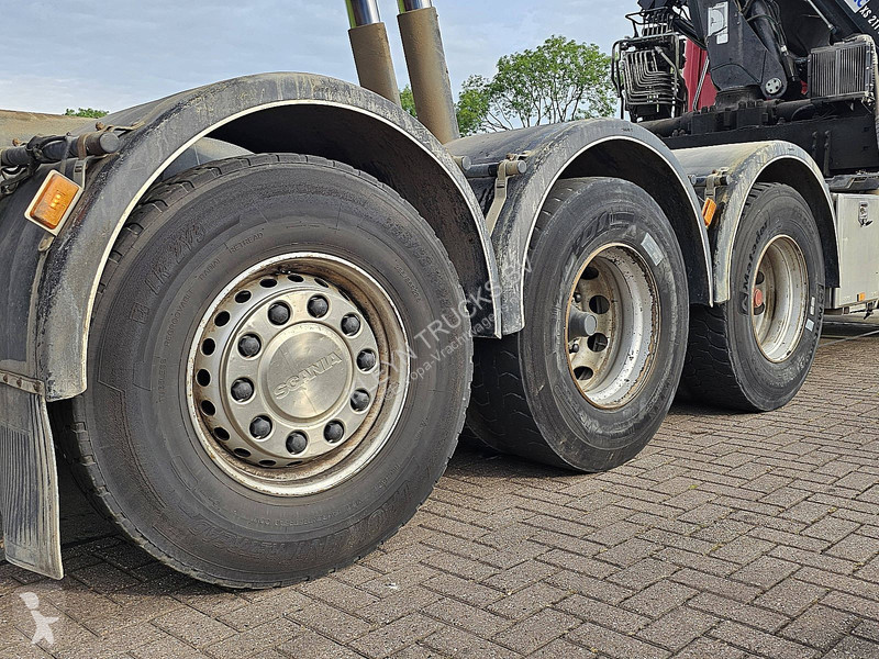 Kamion Scania 400 8X4*4 HIAB 211EP-3