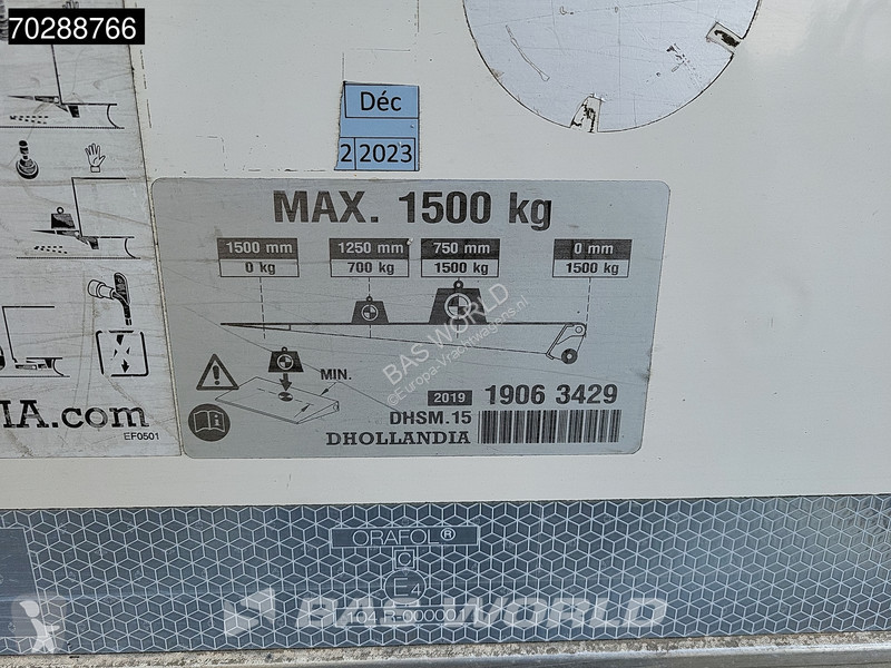 Kamion Mercedes 1221 4X2 Ladebordwand Euro 6