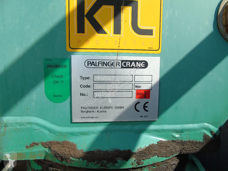 Kamion Scania P 380 + PAFINGER PK18.500 5x...