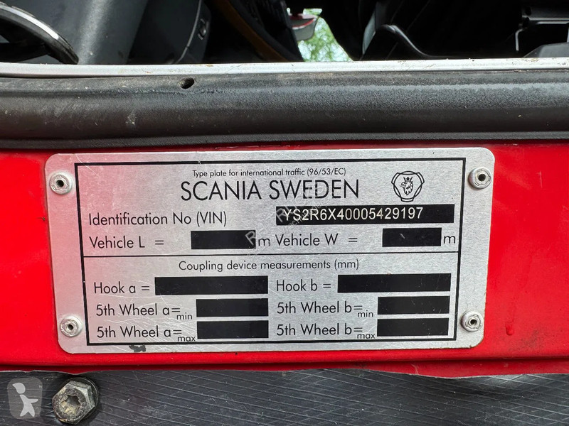 Camion Scania R580 V8 6X4 EPSION S27088 2 AXE...