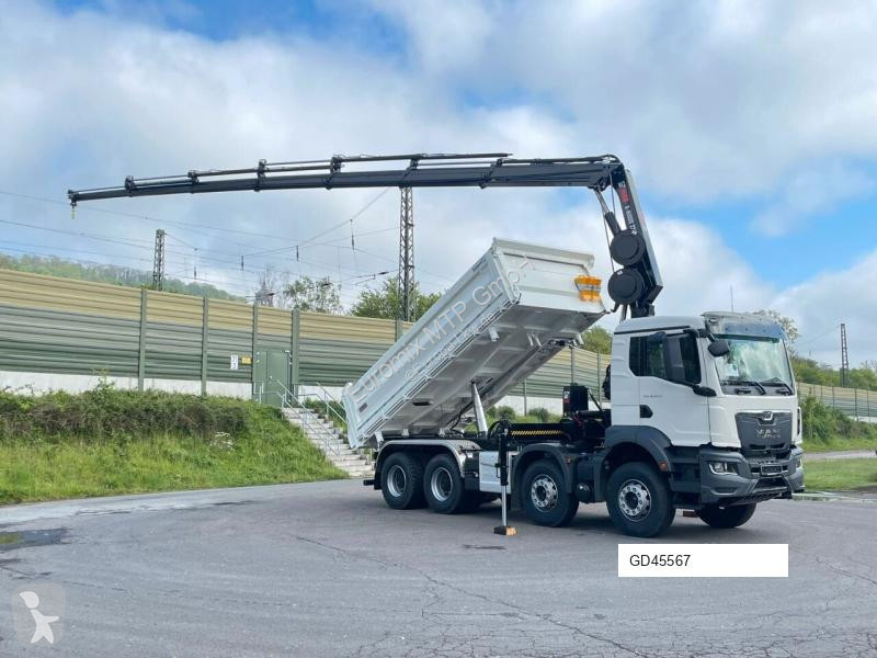 Camión MAN TGS 8x4/Euro6e Euromix Kipper Hiab...