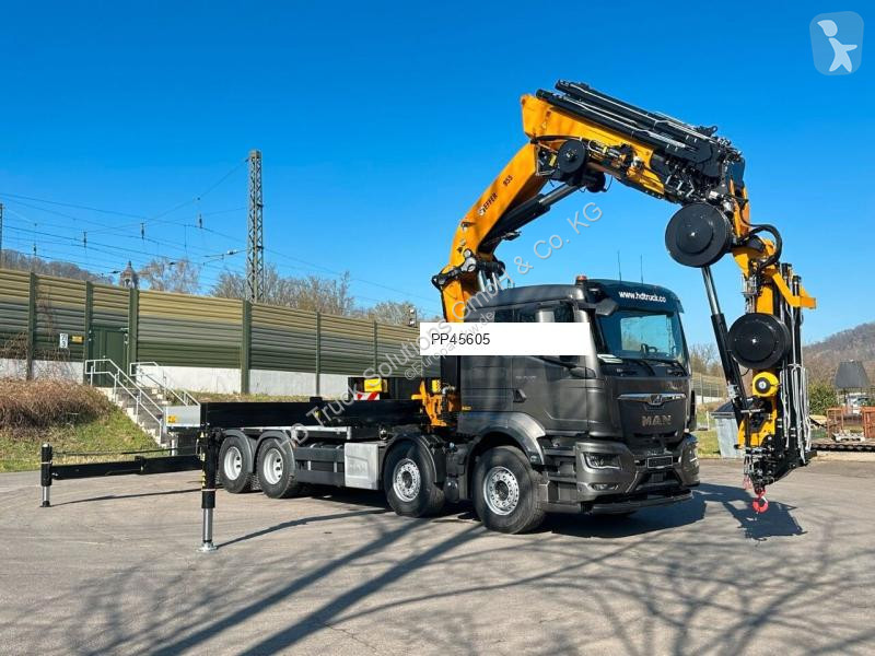 Lastbil MAN TGS 35.520 8X4 TG 3 EFFER 955-8s...