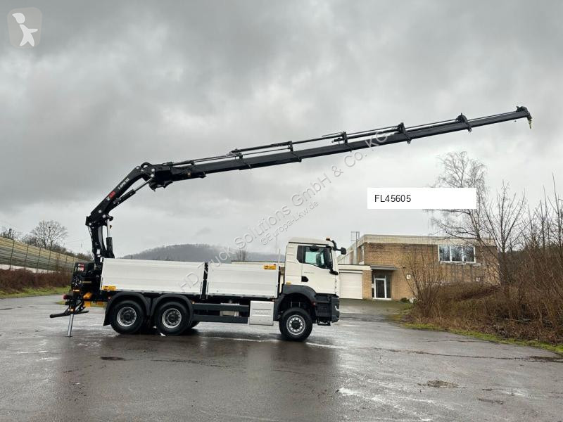 Kamion MAN TGS 33.440 6x6  Kran  HIAB X-HiPro...