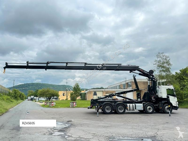 Camion Volvo FMX 500 8x4 Abrollkipper + Kran...