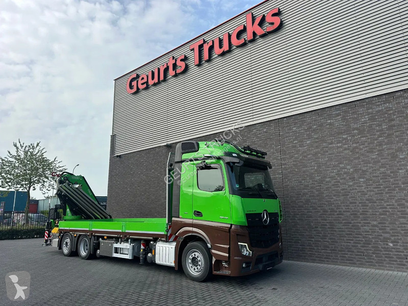 Camion Mercedes 2545 6X2 OPENLAADBAK MET FASSI...