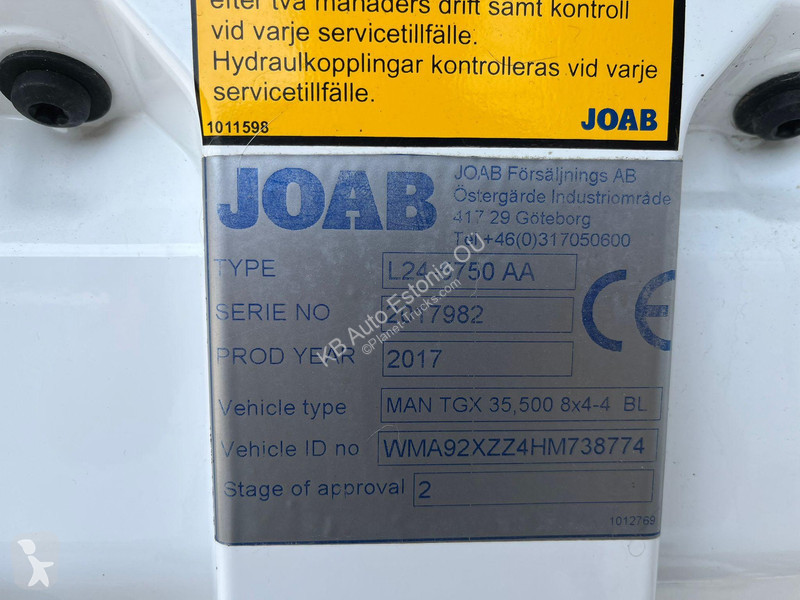 Kamion MAN 35.500 8x4*4 JOAB L24 L=5750