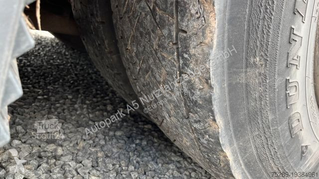 Lastbil MAN TGS Müllwagen Glas Kran Kipper