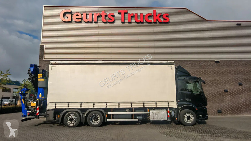Kamion Mercedes 2536 6X2 SCHUIFZEIL MET...