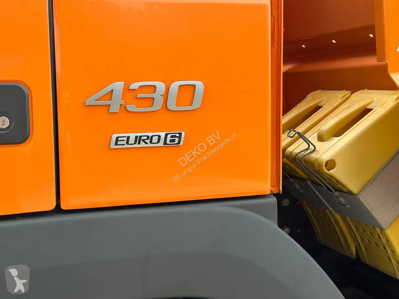 شاحنة Volvo FM 430 VDL PORTAALARM/ABSETZKIPPER...