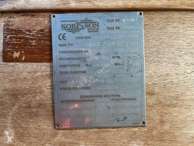 Lastbil Scania R 124 6x2*4 TANK 1500 I + 13000...