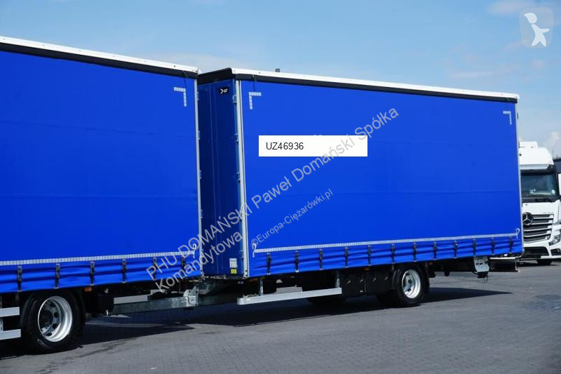 Kamion s návěsem Mercedes / TANDEM