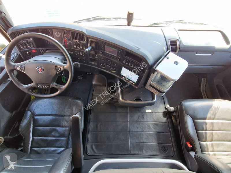 Lastbil Scania 580 V8 Topline 6x2 - Box with...