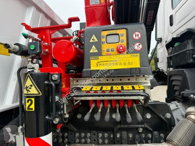 Kamion Mercedes 1835 4x2 Meiller Fassi F135...