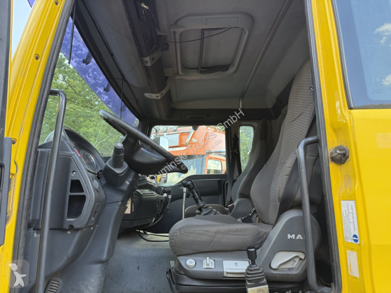 Camion MAN TGA 6X2 Kipper Kran Palfinger 15500
