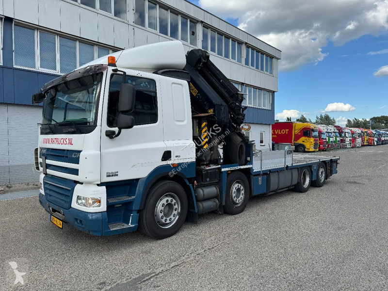 Camion DAF 85410 8X2 EURO 5 PALFINGER PK60002 +...