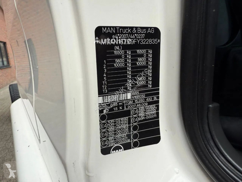 Camion MAN TGM 15.250 4X2 Chassis, Airco,...