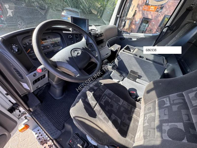 Camion Mercedes 818 Machinery transporter +...