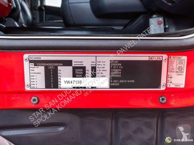 Camion Scania 8x4 Palfinger PK 65002 SH HDS Crane