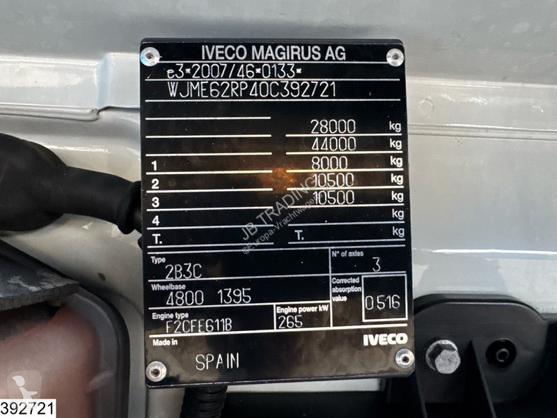 شاحنة Iveco X-Way 360 6x4, EURO 6, Palfinger,...