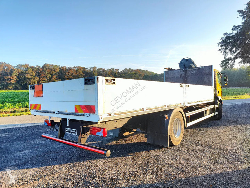 شاحنة MAN 18.250 Open box + HIAB 166-3