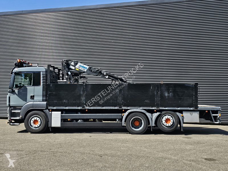 شاحنة MAN TGS / 6X2-4 BL / KENNIS ROLLER CRANE...