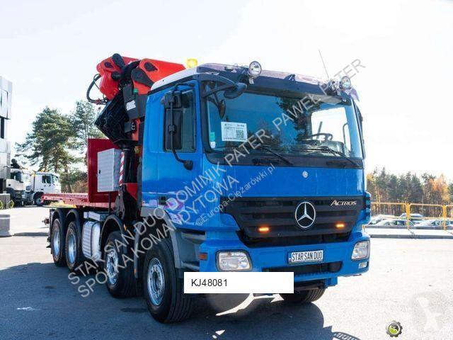 شاحنة Mercedes 4148 8x4 PALFINGER PK 74002 Crane