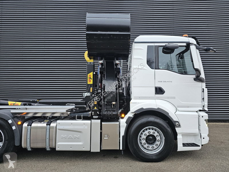Грузовик MAN 35.470 8x4 / HMF 2243 Z KRAAN +...