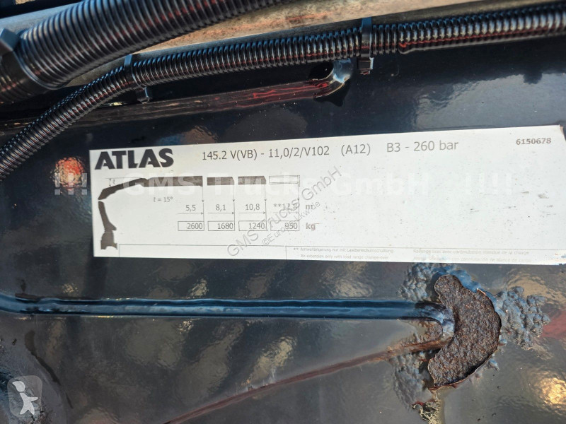 شاحنة Volvo 500 / 6X2 / I Shift / Atlas Kran /...