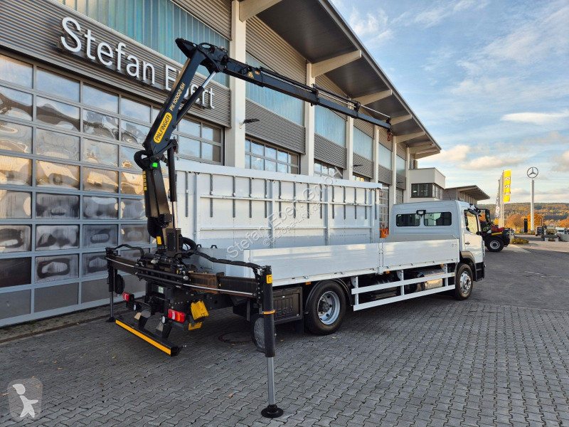 Mercedes 1324 L Glaswand Heckkran PK10002 SH...