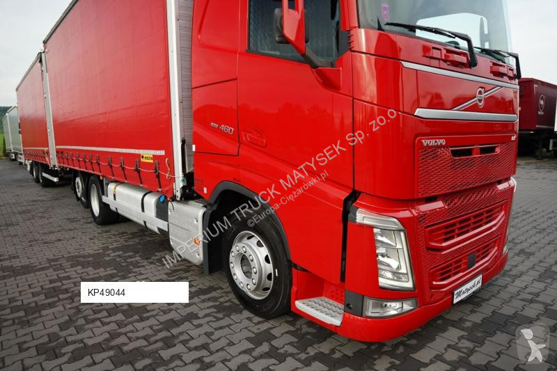 شاحنة Volvo FH 460 / ZESTAW TANDEM / 120 M3 /...