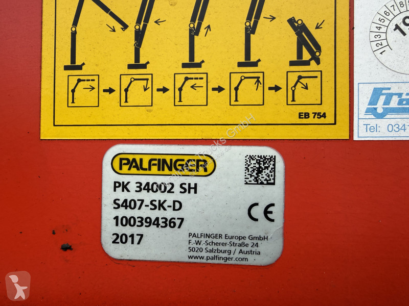 شاحنة DAF XF440 6X2 Palfinger PK 34002 bis 29...