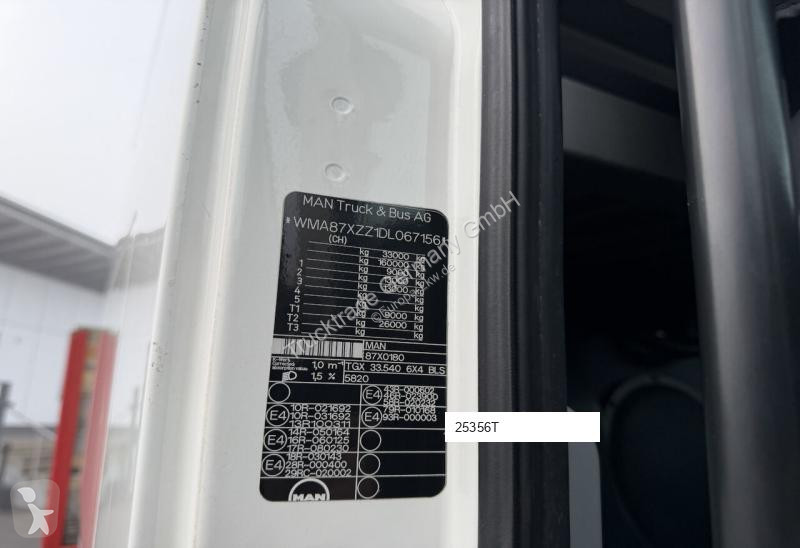 شاحنة MAN 591 TGX 33.540 6x4 SLT Push 160 To /...