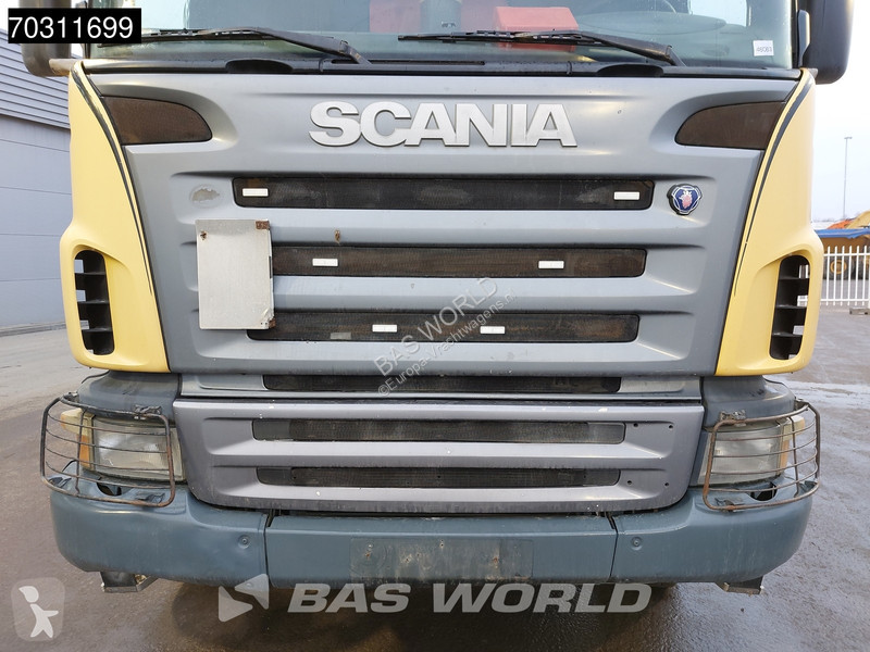 شاحنة Scania 420  8X6 8x6 18m3 KH tipper Steel...