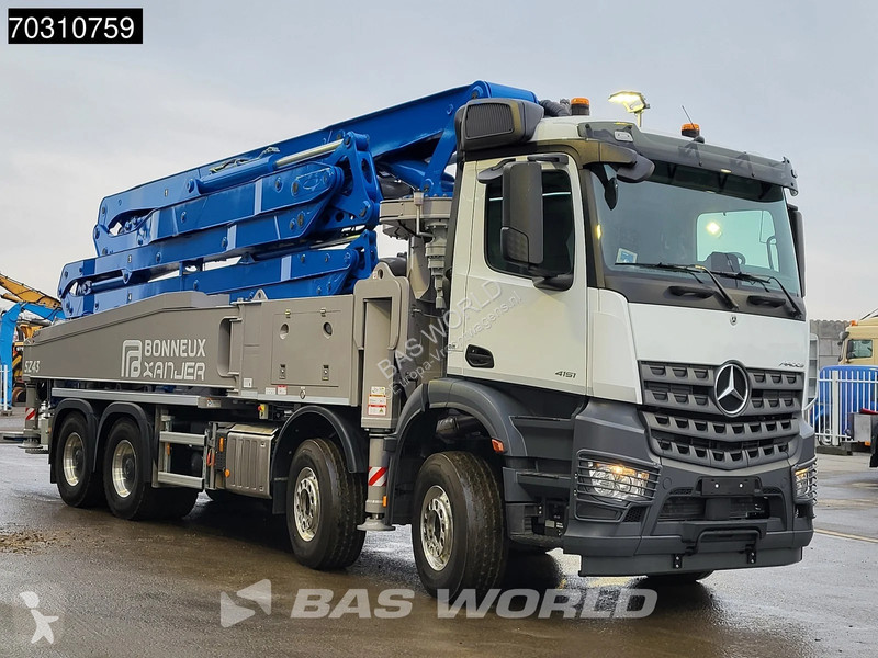 شاحنة Mercedes 4151 8X4 NEW! 43mtrs Bonneux...