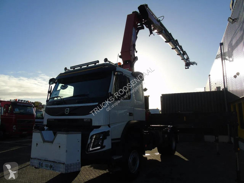 شاحنة Volvo 500 + 4x4 + HMF 4020 5x + JIB 4x 30...