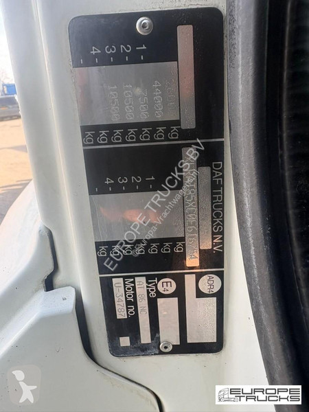 Kamion DAF 380 Full Steel - Manual - Palfinger...