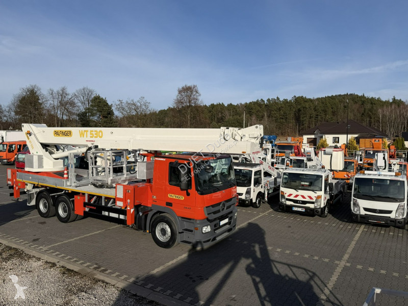 Camion Mercedes ACTROS Zwyżka WUMAG WT 530...